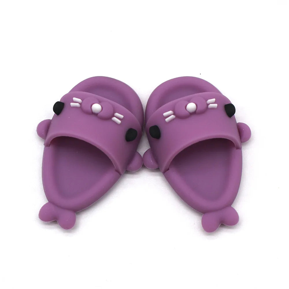 Labubu FlipFlops and Crocs