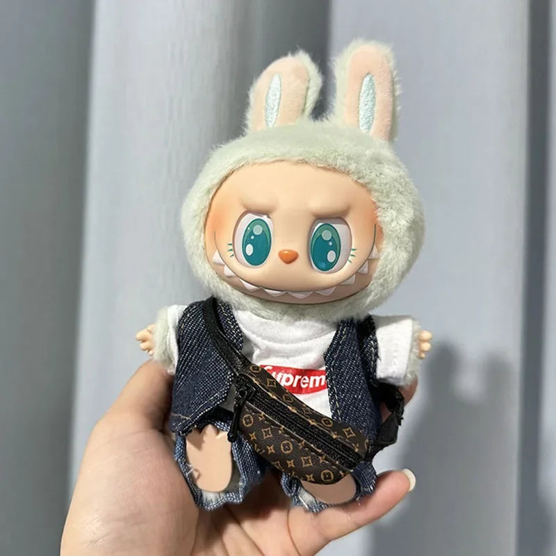 Stylish Luxury Outfit Set for Labubu – Premium Doll Clothes & Accessories
