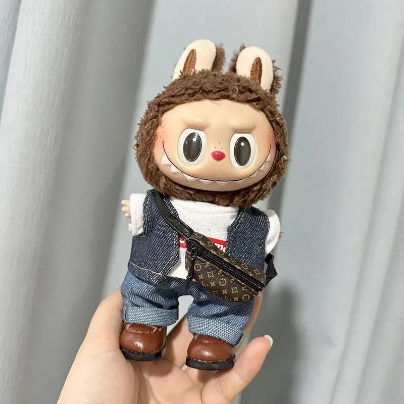 Stylish Luxury Outfit Set for Labubu – Premium Doll Clothes & Accessories