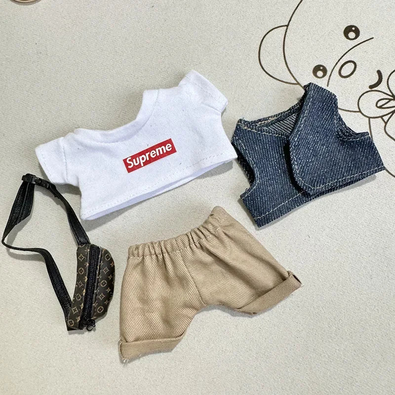 Stylish Luxury Outfit Set for Labubu – Premium Doll Clothes & Accessories