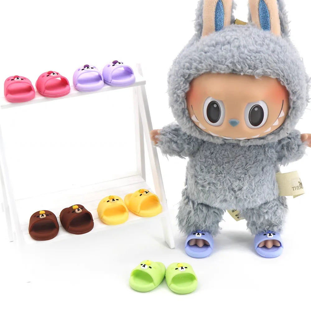 Labubu FlipFlops and Crocs
