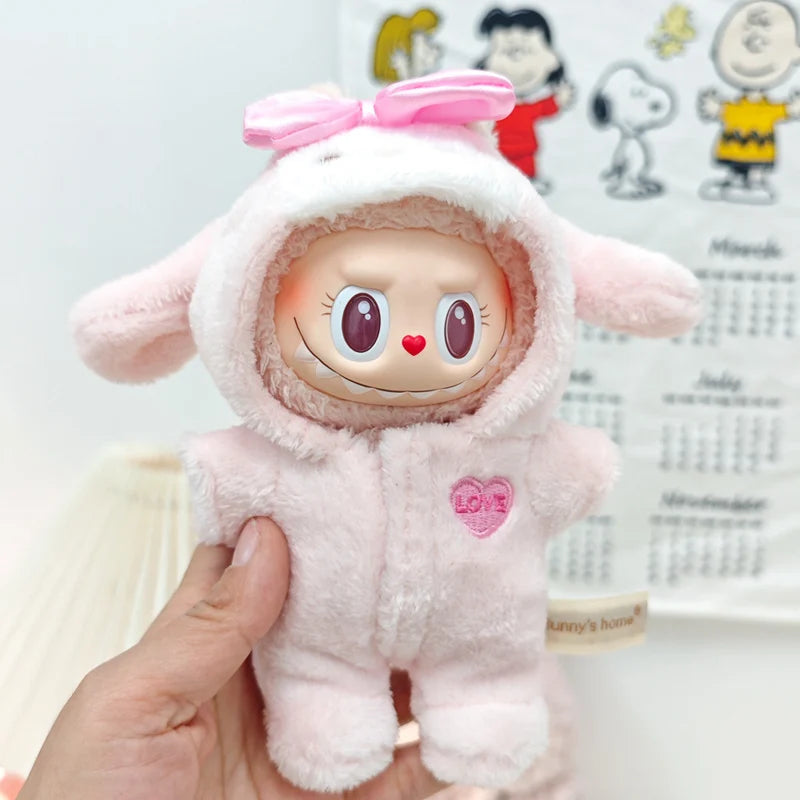 Charming Rabbit Onesie – Perfect for Your Labubu