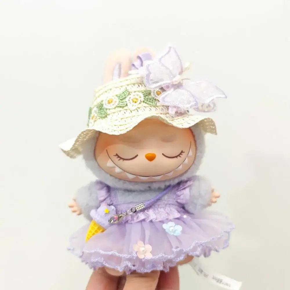 Labubu Purple Dress and Accessories