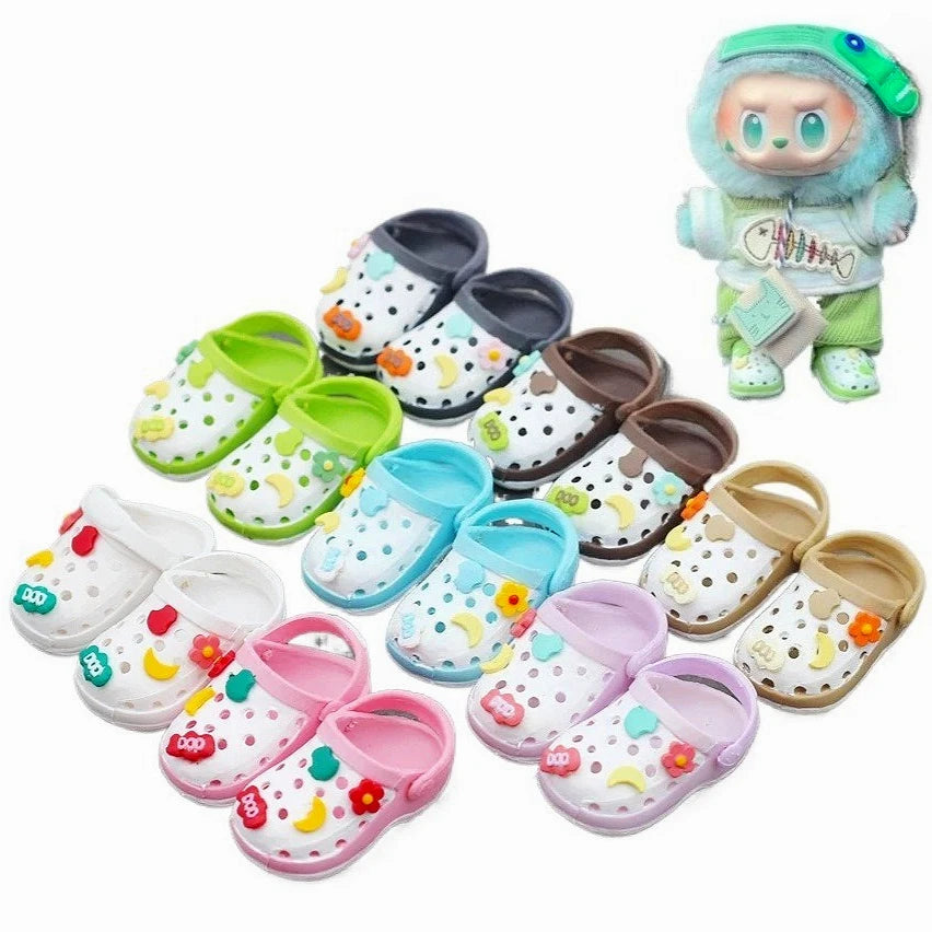 Labubu FlipFlops and Crocs