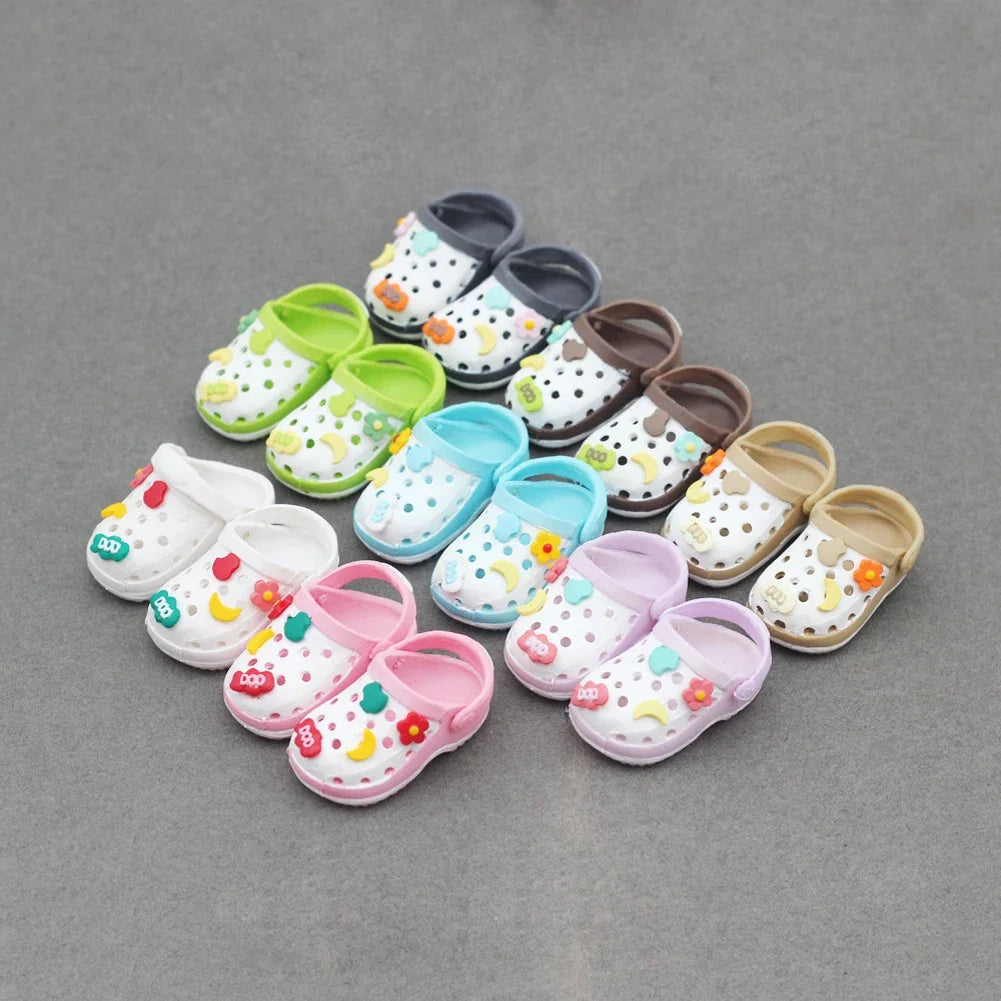 Labubu FlipFlops and Crocs