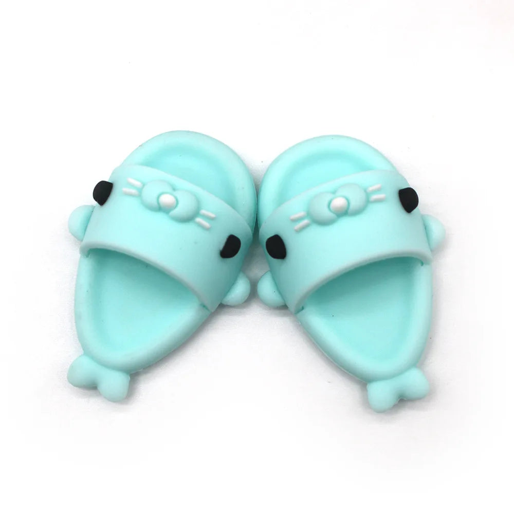 Labubu FlipFlops and Crocs