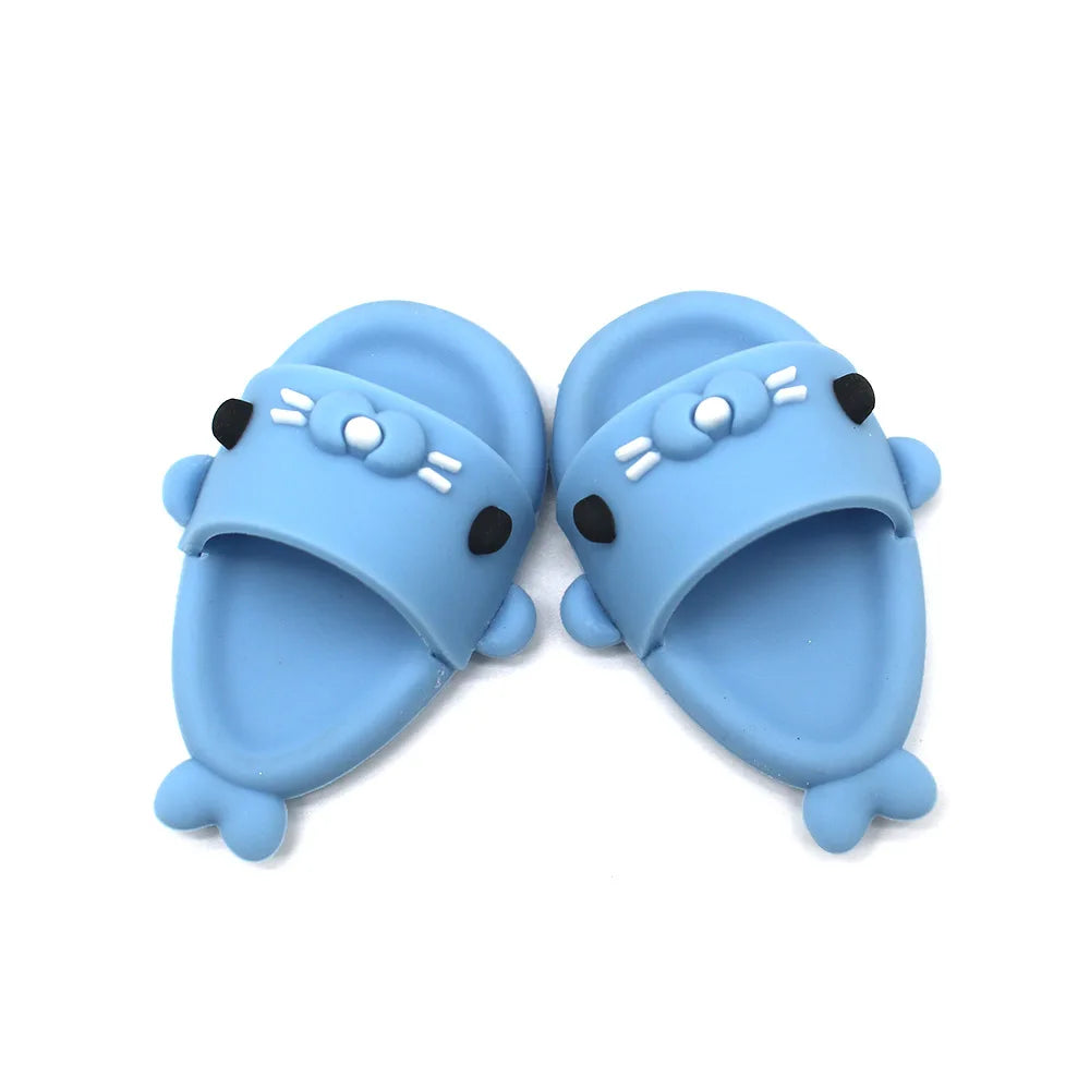 Labubu FlipFlops and Crocs