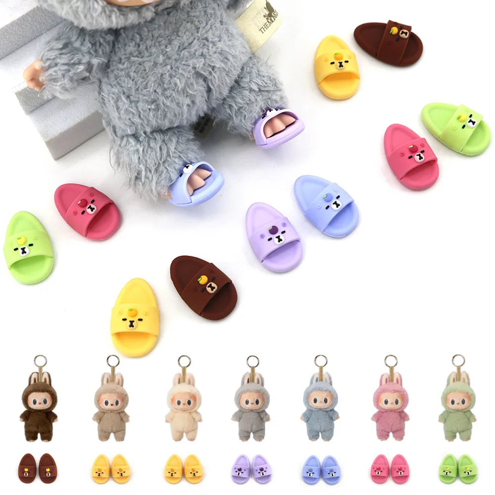Labubu FlipFlops and Crocs