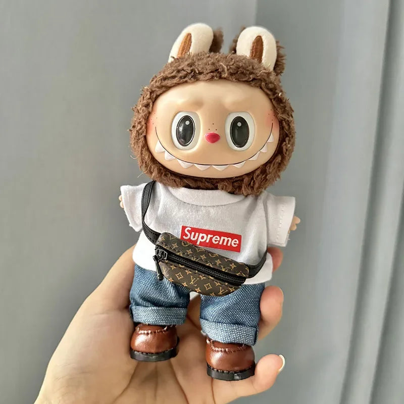 Stylish Luxury Outfit Set for Labubu – Premium Doll Clothes & Accessories