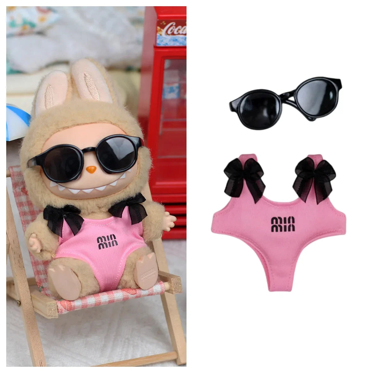Get Ready for the Hot Summer with a Swimsuit for your Labubu