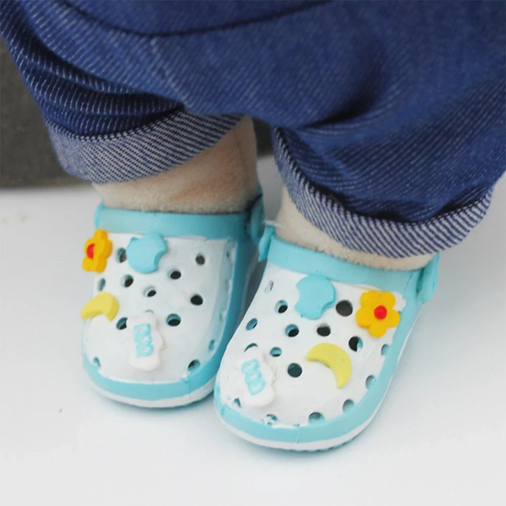 Labubu FlipFlops and Crocs