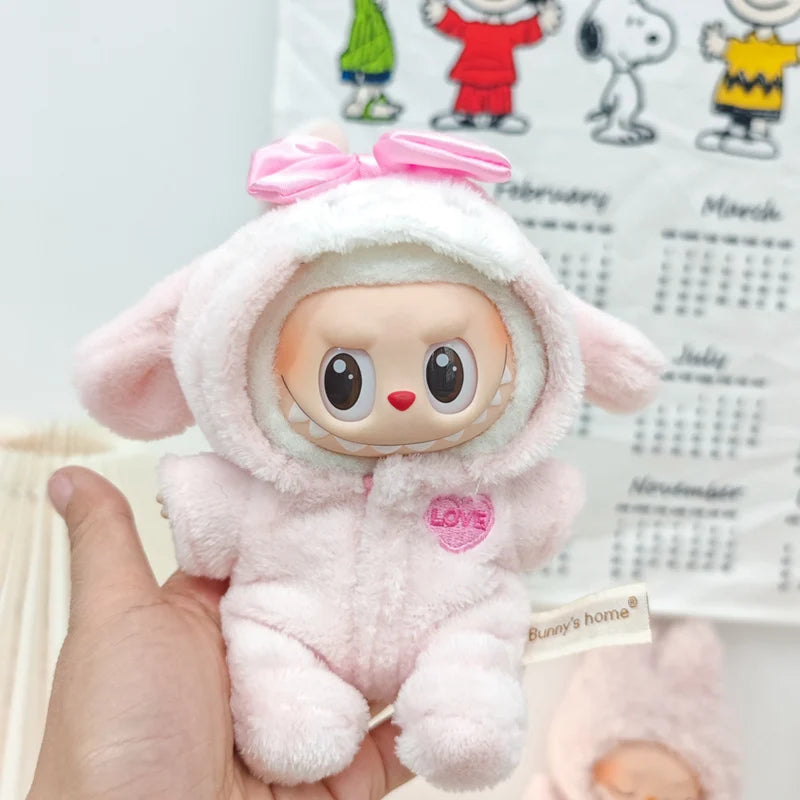 Charming Rabbit Onesie – Perfect for Your Labubu
