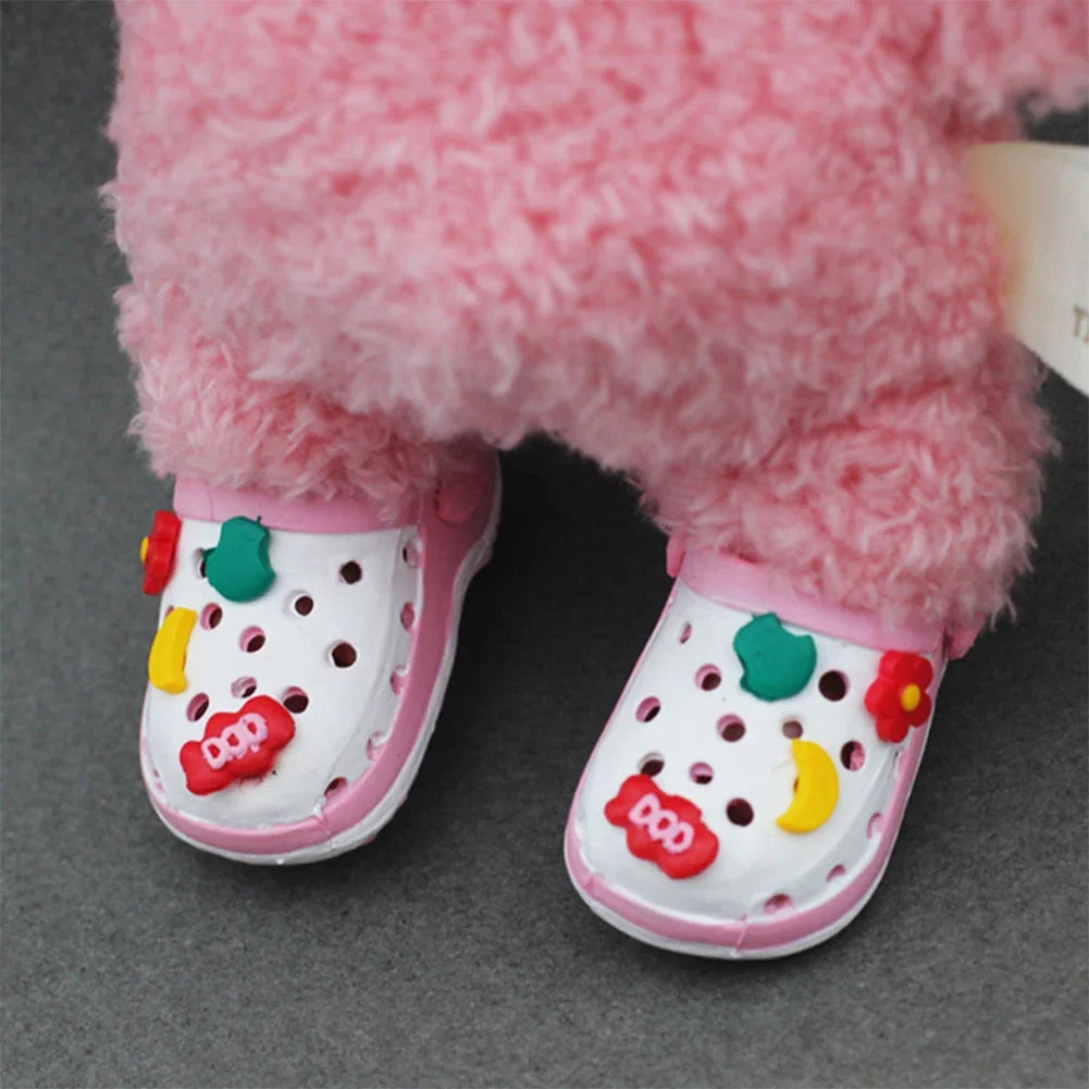Labubu FlipFlops and Crocs
