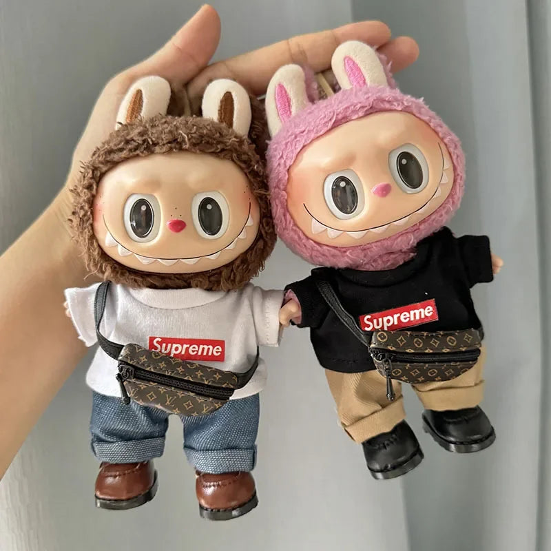 Stylish Luxury Outfit Set for Labubu – Premium Doll Clothes & Accessories