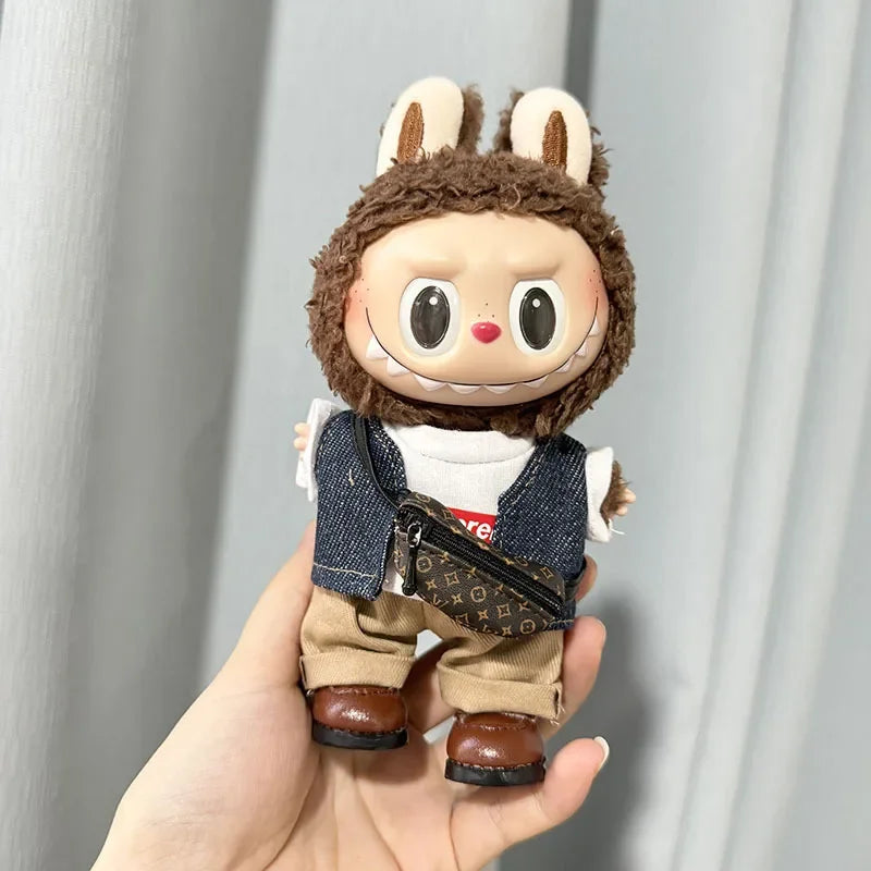 Stylish Luxury Outfit Set for Labubu – Premium Doll Clothes & Accessories
