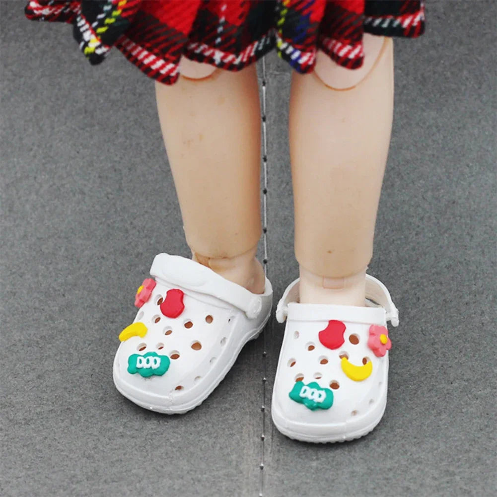 Labubu FlipFlops and Crocs