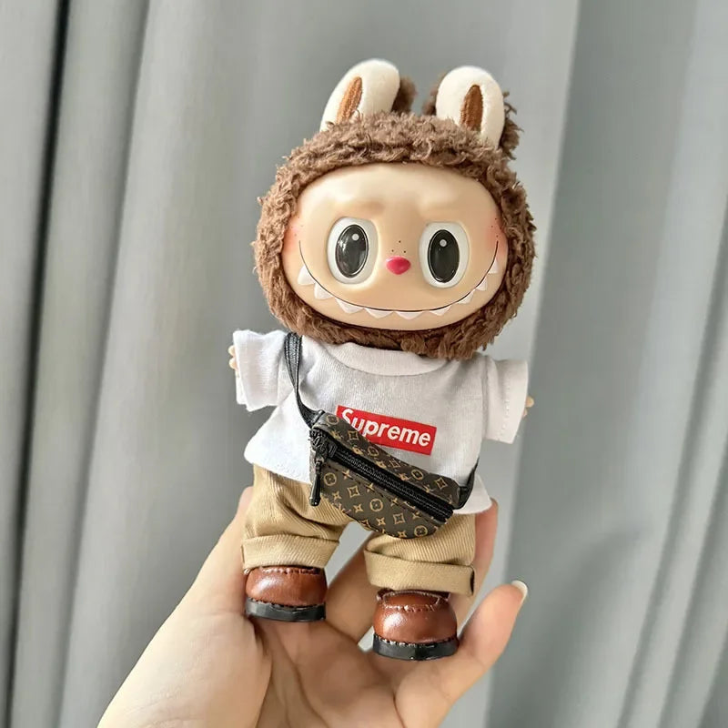 Stylish Luxury Outfit Set for Labubu – Premium Doll Clothes & Accessories