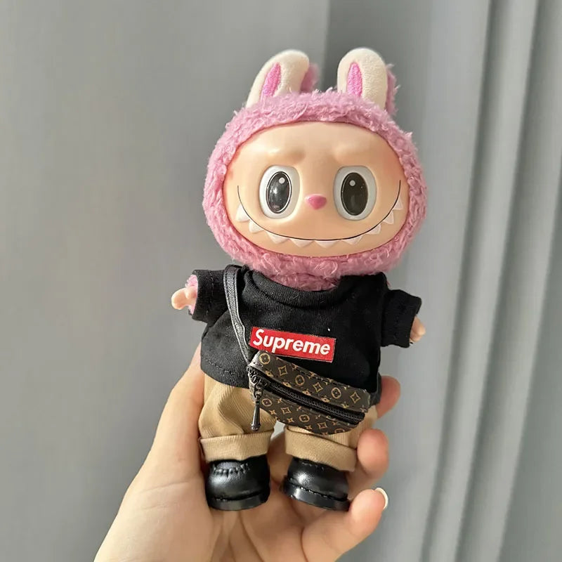Stylish Luxury Outfit Set for Labubu – Premium Doll Clothes & Accessories