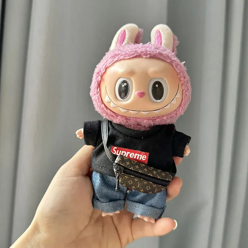 Stylish Luxury Outfit Set for Labubu – Premium Doll Clothes & Accessories